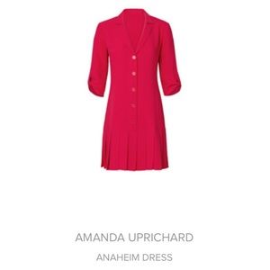Amanda Uprichard Anaheim Red Dress